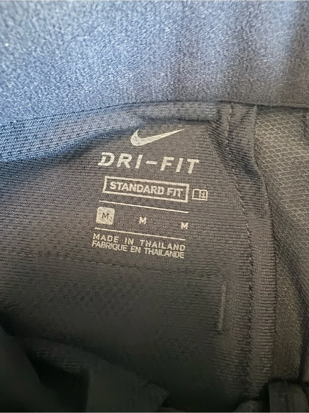 Nike Men's Navy Flat-Front Performance Shorts